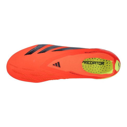 Adidas Predator Elite Laceless FG Predstrike - Solar Red/Core Black/Solar Yellow LIMITED EDITION